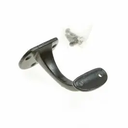 Wallebroek Leuninghouder hol zwart opschroevend Favoriet