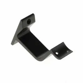 Hermeta Leuninghouder hol opschroevend zwart 3552-18 Hoge Kwaliteit