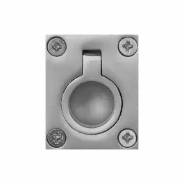 Inter Luikring RVS mat 48 x 38mm Bulkbestelling