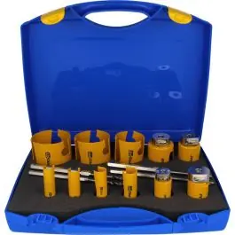 Garantie Inbegrepen Profit gatzaag set Multi Purpose 12-delig - hardmetaal - 09081976DCT