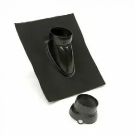 Ubbink Universele Ubiflex Dakdoorvoerpan 15-55° 131 500mm x 600mm zwart inclusief schaal Exclusieve Aanbieding