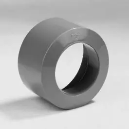 Beperkte Voorraad Dyka Inzetverloopring PVC grijs 80 x 110mm
