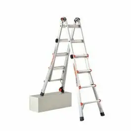 Altrex telescopische vouwladder - Velocity - 503914 - max. werkhoogte 5,54 m - 4 x 4 sporten Goedkoop