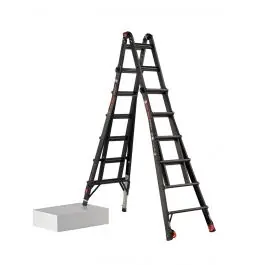 Altrex 503936 Black Pro Leveler Vouwladder - 4x6 sporten - 5,7m Nu Kopen