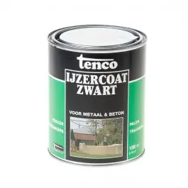 Touwen Tenco ijzercoat zwart 1000ml Laatste Versie