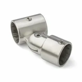 Weekendaanbieding Tzuwi Schoorkoppeling roestvaststaal voor buis 42,4mm 3B