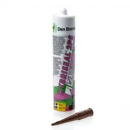 Zwaluw Den Braven Hybriseal 2PS Beglazingskit - Bruin - 290ml Lage Kosten