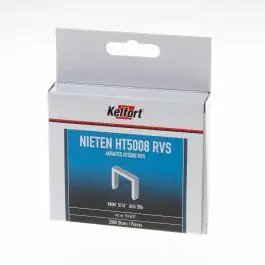 Wereldwijde Verzending Kelfort hechtniet RVS 8mm