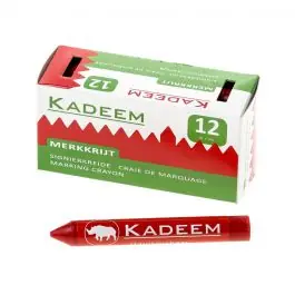 Actieprijs Kadeem merkkrijt 13mm rood(12)
