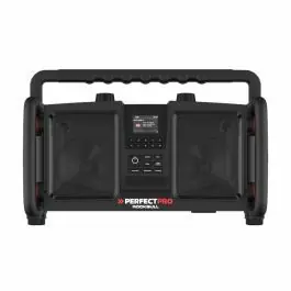 Weekendaanbieding PerfectPro Rockbull Bouwradio - FM RDS - DAB+ - aux-in - werkt op netstroom & batterij