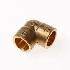 Direct Verzonden DPS Knie messing 12mm