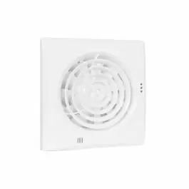 Weekendaanbieding Nedco Silencio 125 Geluidsarme ventilator Wit - 182 x 182 x 125mm