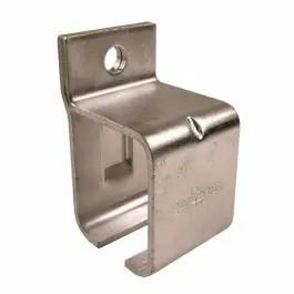 Voordeelprijs Raildrager - 1 - staal verzinkt - voor wandmontage - stalen open wanddrager voor rail systeem 301 - max 450 KG