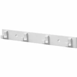 Wereldwijde Verzending Hermeta Handdoekrek - 4-haaks - wit - 0654-79e