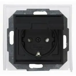 Weekendaanbieding Athenis wandcontactdoos IP44 enkel RA KV antraciet