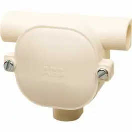 Topkwaliteit ABB Top-T-Doos 5/8 cremewit