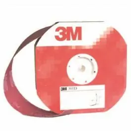 3m schuurlinnen - 50mm x 25m - P320 - rood Exclusief