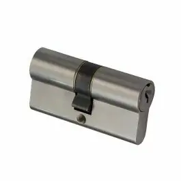 Aanbieding Nemef dubbele veiligheidsprofielcilinder NF3 - 30/30 - SKG*** - mat vernikkeld (Gelijksluitend per 4 stuks blister)