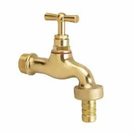 Bonfix Sanitaire Messing tapkraan met slangkoppeling 1/2" Professioneel