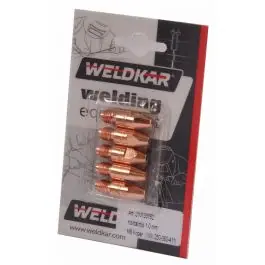 Weldkar Kontakttip M8 Koper - 1.0mm Nieuwe Collectie