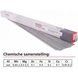 Weldkar Lasstaaf Almg5 - 2.4mm - 2.5kg - 197238751 Gecertificeerd
