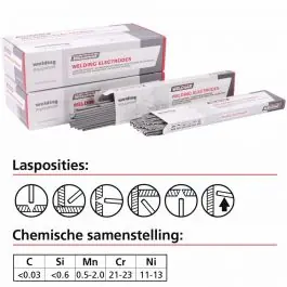 Weldkar RVS 309-L Laselektrode - 3.25mm - 2kg - 193638724 Koop Online