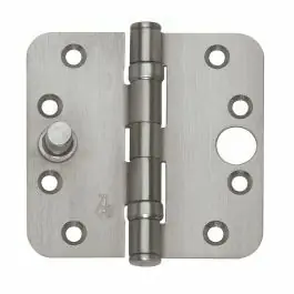 Wereldwijde Verzending BSW Kogellagerscharnier afgerond - 89x89x2,5mm - met inbraakbeveiliging - SKG*** - Staal verzinkt