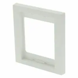 Berker K1 Afdekraam Inbouw 1-voudig Polarwit Must-Have