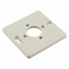 Uitverkoop Attema Montageplaat met felsmoer M4 - Crème 1-voudig