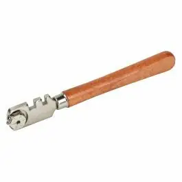 Wolfcraft glassnijder profesioneel - houten handvat Snelle Levering