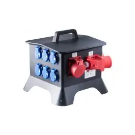 Authentiek Keraf KE27-1 Rubber verdeelkast - 230/400V