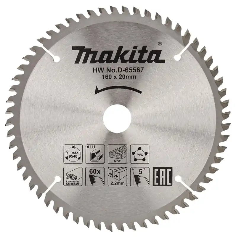 Zaagb multi 160x20 60T 5g Korting