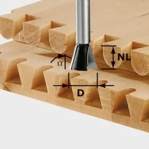 Zwaluwstaartfrees HW Gratis Retour